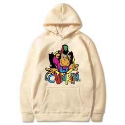 Lc Waikiki Monkey Merchandise Hoodie Men Women Fashion Brand Anime Sweatshirt Monkey Funny Graphic Print Hoodies Man Sweatshirts