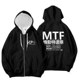 New Hoodies Men Scp Foundation Hoodie Foundation Sweatshirt Women Pullover Cotton Sweatshirts Autumn Winter Black Jacket Clothes