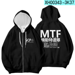 New Hoodies Men Scp Foundation Hoodie Foundation Sweatshirt Women Pullover Cotton Sweatshirts Autumn Winter Black Jacket Clothes
