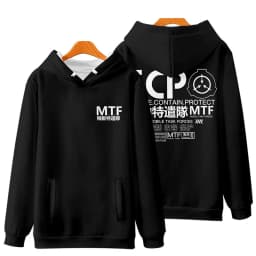 New Hoodies Men Scp Foundation Hoodie Foundation Sweatshirt Women Pullover Cotton Sweatshirts Autumn Winter Black Jacket Clothes