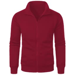 MRMT 2026 Brand New Men's No Hoodies Sweatshirts Zipper Stand Collar Men Sweatshirts For Male No Hooded Sweatshirt Man Pullover