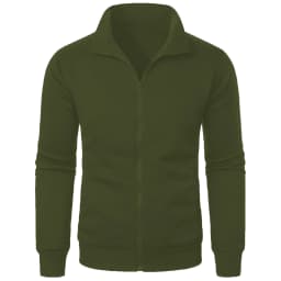 MRMT 2026 Brand New Men's No Hoodies Sweatshirts Zipper Stand Collar Men Sweatshirts For Male No Hooded Sweatshirt Man Pullover