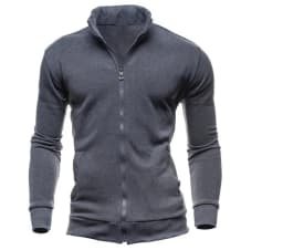 MRMT 2026 Brand New Men's No Hoodies Sweatshirts Zipper Stand Collar Men Sweatshirts For Male No Hooded Sweatshirt Man Pullover