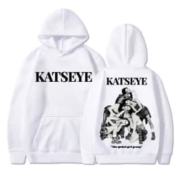 Kpop Group Katseye Graphic Hoodie Fashion Vintage Men Women Korean Long Sleeve Oversized Fleece Casual Tracksuit Streetwear Gift
