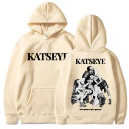 Kpop Group Katseye Graphic Hoodie Fashion Vintage Men Women Korean Long Sleeve Oversized Fleece Casual Tracksuit Streetwear Gift