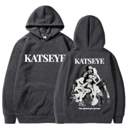 Kpop Group Katseye Graphic Hoodie Fashion Vintage Men Women Korean Long Sleeve Oversized Fleece Casual Tracksuit Streetwear Gift