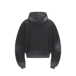 American Retro High Street Spliced Men's Half Zip Hoodie Fashion Y2k Streetwear Original Style Hip-hop Loose Hooded Sweatshirt