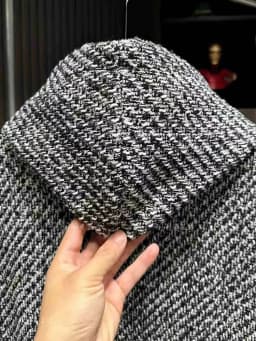 Autumn Winter Knitted Heavyweight Trendy Hoodie Men's Fleece Loose Fashionable Versatile Couple Overhead Shirt Casual Style
