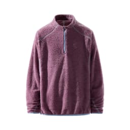 Unisex Lightweight Soft Fleece Sweatshirt Outdoor Sports Breathable Warm Polyester Fiber Hoodie Half High Collar All Seasons