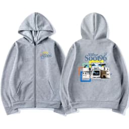Wilbur Soot 96 Zipper Hoodie 2022 New Dream Team SMP Merch Sweatshirt Men Women Casual Zip Up Jacket Male Oversized Streetwear