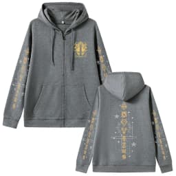 Game Clair Obscur Expedition 33 Merch Zipper Hoodie Men Women Otaku Cosplay Oversized Zip Up Jacket Male Retro Zip Up Sweatshirt
