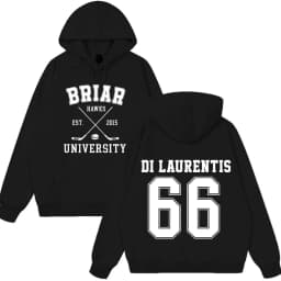 Di Laurentis 66 Off Campus TV Series Briar University Hoodie Men Women Clothing Fashion Winter Vintage Casual Loose Sweatshirt