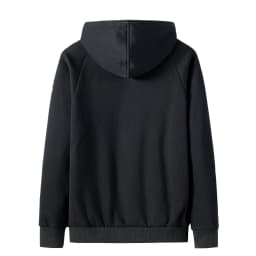 Cashmere Male High Quality hooded sweatshirts male Faux Fur Winter Zipper Long Sleeves Man Sweatshirt Solid Color Fleece Coat