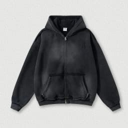 IEFB Men's Clothing High Street Hooded Sweatshirt Men 2026 Autumn American Style Trendy Loose Zipper Hoodeies Cardigan 9X1435