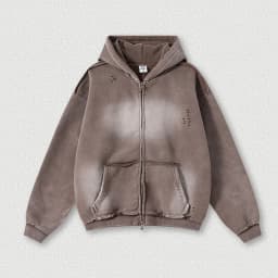 IEFB Men's Clothing High Street Hooded Sweatshirt Men 2026 Autumn American Style Trendy Loose Zipper Hoodeies Cardigan 9X1435