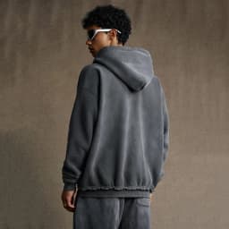 IEFB Men's Clothing High Street Hooded Sweatshirt Men 2026 Autumn American Style Trendy Loose Zipper Hoodeies Cardigan 9X1435
