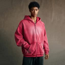 IEFB Men's Clothing High Street Hooded Sweatshirt Men 2026 Autumn American Style Trendy Loose Zipper Hoodeies Cardigan 9X1435
