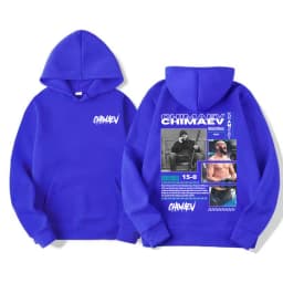 Khamzat Chimaev Graphic Cover Hooded Men Women Fashion Vintage Long Sleeve Sweatshirt Comfort Casual Oversized Hoodie Streetwear
