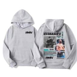 Khamzat Chimaev Graphic Cover Hooded Men Women Fashion Vintage Long Sleeve Sweatshirt Comfort Casual Oversized Hoodie Streetwear