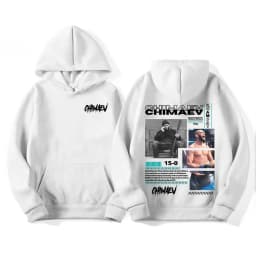 Khamzat Chimaev Graphic Cover Hooded Men Women Fashion Vintage Long Sleeve Sweatshirt Comfort Casual Oversized Hoodie Streetwear