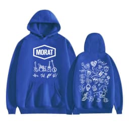 Rock Band Morat Album Tour 2025 Print Hoodies Men's Clothing Harajuku Vintage Gothic Sweatshirt Hip Hop Comfort Casual Pullovers
