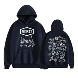 Rock Band Morat Album Tour 2025 Print Hoodies Men's Clothing Harajuku Vintage Gothic Sweatshirt Hip Hop Comfort Casual Pullovers