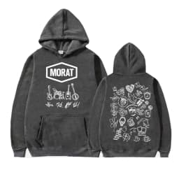 Rock Band Morat Album Tour 2025 Print Hoodies Men's Clothing Harajuku Vintage Gothic Sweatshirt Hip Hop Comfort Casual Pullovers