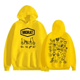 Rock Band Morat Album Tour 2025 Print Hoodies Men's Clothing Harajuku Vintage Gothic Sweatshirt Hip Hop Comfort Casual Pullovers