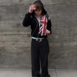 2025 Men and women British flag printed hoodie Fashion casual zipper sweatshirt trendy neutral soft and comfortable fabric