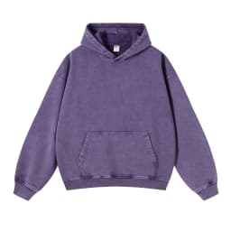 Heavyweight High Street Washed 520G Hooded Sweatshirt Vintage Dark Loose Oversized Unisex Hoodie