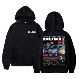 Rapper Duki Merch Hoodie Unisex Casual Fleece Cotton Pullover Male Trend Hoodies Men Women Fashion Hip Hop Oversized Streetwear