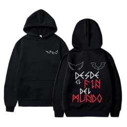 Rapper Duki Merch Hoodie Unisex Casual Fleece Cotton Pullover Male Trend Hoodies Men Women Fashion Hip Hop Oversized Streetwear