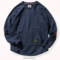 Autumn Winter New American Retro Heavyweight Velvet Kangaroo Pocket Sweatshirts Men's Simple Pure Cotton Washed Casual Sportwear