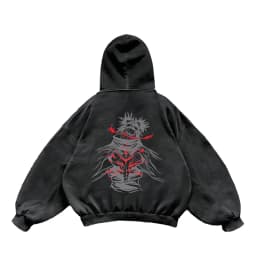Choso Jujutsu Kaisen Anime Graphic Hooded Men Women Vintage Hoodies Washed Cotton Sweatshirt Harajuku Streetwear Male Pullover