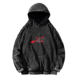Choso Jujutsu Kaisen Anime Graphic Hooded Men Women Vintage Hoodies Washed Cotton Sweatshirt Harajuku Streetwear Male Pullover