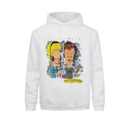 Beavis And Butthead Hoodie Cotton Long Sleeve Awesome MensHooded Pullover Fashion Large Size Funny Camisas Hombre Pullover
