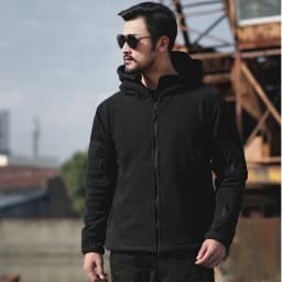 Men's Clothing Trainning Tactical Hoodies Overcoat Long Sleeved Warm Tshirt Coat for Men Sweatshirt Hoody