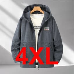 Zippered Hoodie Men Plus Size 12XL 10XL Spring Autumn Hoodie Jacket Male Big Size 12XL