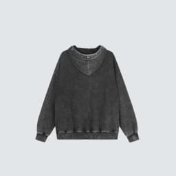 Early Autumn New American High Street Washed Used Willow Nail Hoodie Loose Casual Sports Top Unisex Women Clothing Y2K