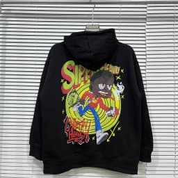 High Street Character Letter Print Hooded Hoodies for Men and Women Ropa Hombre Loose Baggy Autumn Sweatshirts Oversized