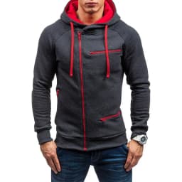 Fashion Tops Outdoor Casual Men's Hoodies Fitness Sportswear Casual Men's Clothing