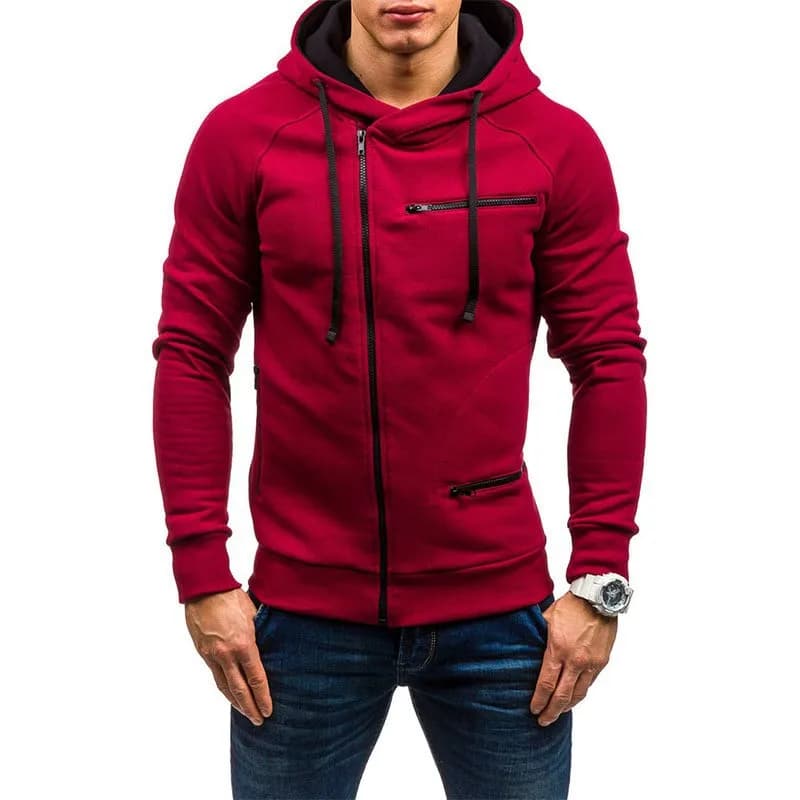 Fashion Tops Outdoor Casual Men's Hoodies Fitness Sportswear Casual Men's Clothing