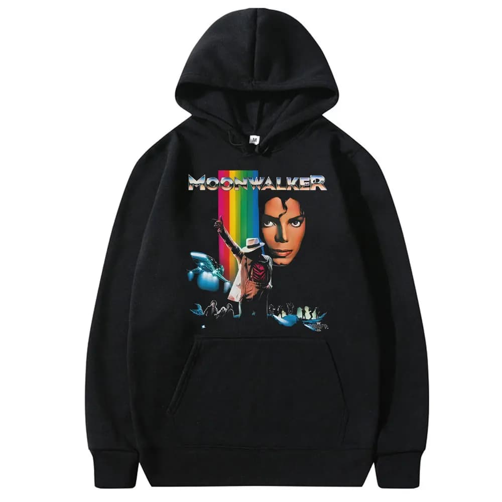 Limited Classic King of Pop Michael Jackson Hoodie Men Women Clothing Vintage Gothic Rock Sweatshirt Men's Oversized Pullover