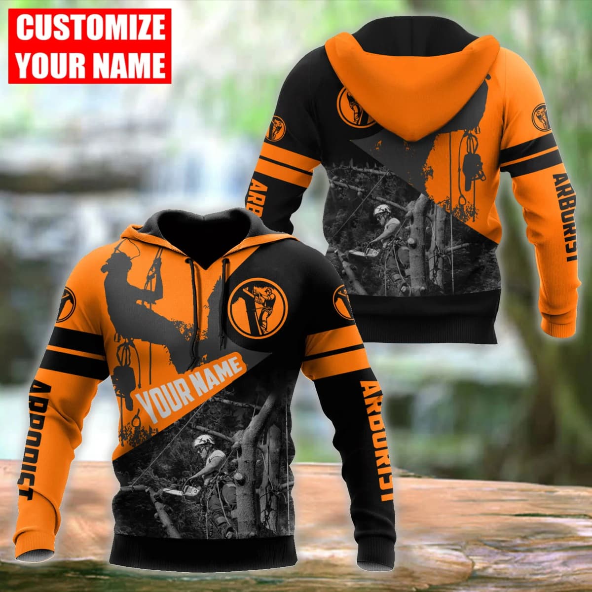 PLstar Cosmos Arborist 3D All Over Printed Fashion Men's hoodies Unisex pullover Casual zipper Jacket Tracksuits TDD103