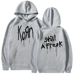 Korn Music Concert Rock Band WORLD TOUR Hoodie Men's Vintage Metal Gothic Oversized Sweatshirt Punk Hip Hop Hoodies Streetwear