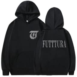 Singer TINI STOESSEL Futtura Tour Album 2025 Merch Hoody Unisex Loose Cozy Fleece Sweatshirt Fashion Pop Music Long Sleeve Hoody