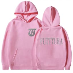 Singer TINI STOESSEL Futtura Tour Album 2025 Merch Hoody Unisex Loose Cozy Fleece Sweatshirt Fashion Pop Music Long Sleeve Hoody