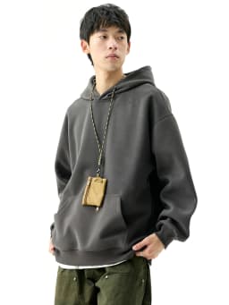 DUKEEN 450G Heavyweight Men's Hoodies 2025 Spring and Autumn Basic Solid Color Sport Hooded Jacket High Quality Men's Clothing
