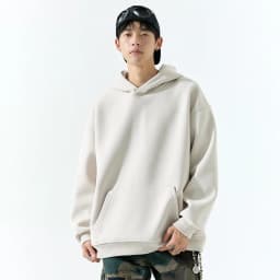 DUKEEN 450G Heavyweight Men's Hoodies 2025 Spring and Autumn Basic Solid Color Sport Hooded Jacket High Quality Men's Clothing
