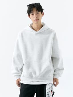 DUKEEN 450G Heavyweight Men's Hoodies 2025 Spring and Autumn Basic Solid Color Sport Hooded Jacket High Quality Men's Clothing